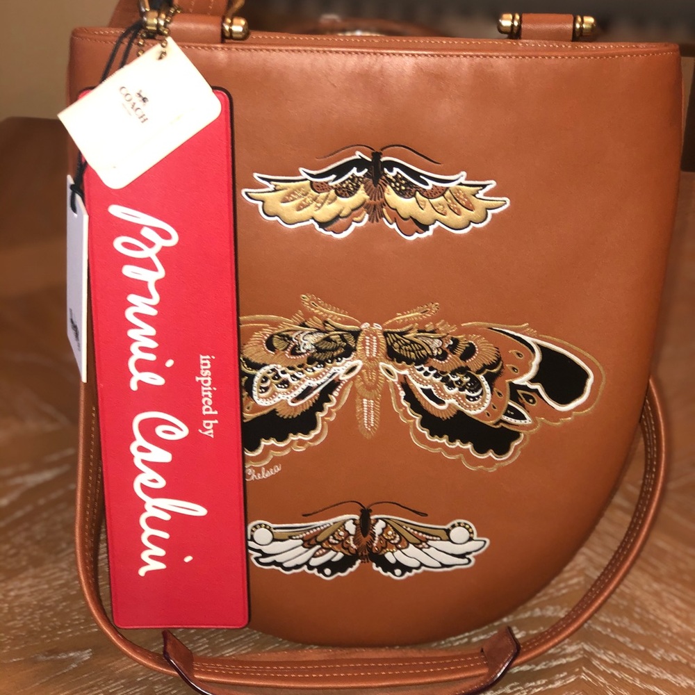‼️Sold‼️COACH X Chelsea Champlain 🦋 Tattoo Bag!